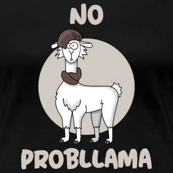 No probllama - Premium T-shirt for women