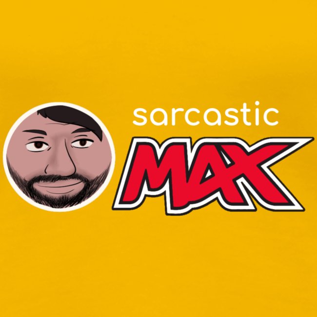 SarcasticMax cola beverage logo