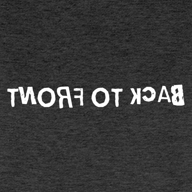 Back To Front Word Art