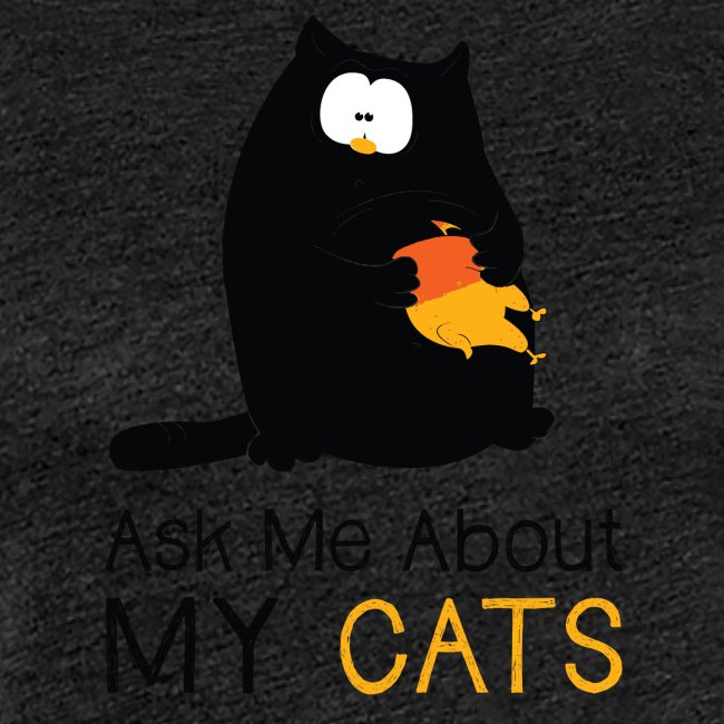 Ask Me About My Cats Shirt Proud Cat Mom T-shirt