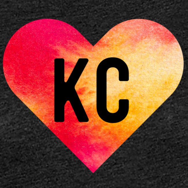KC Heart Red Gradient