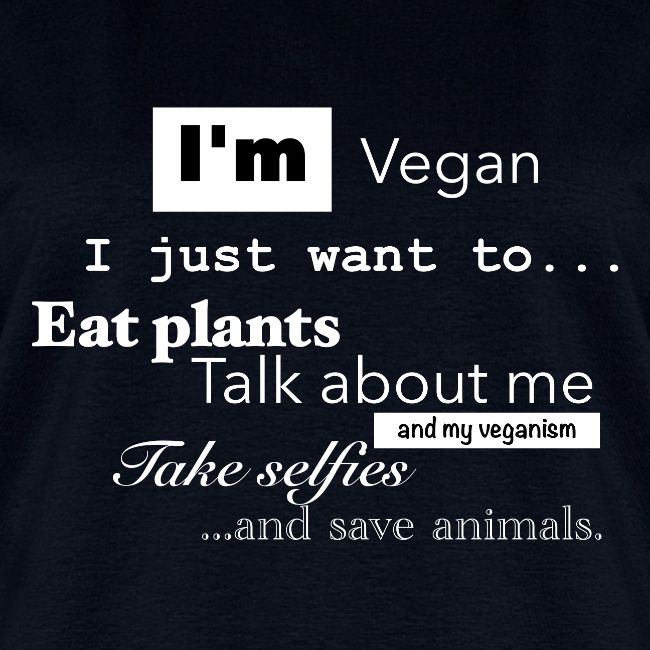 I'm a Vegan