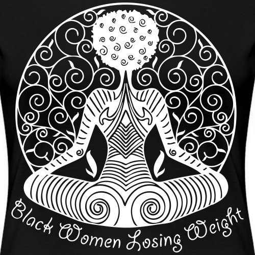 Black Weight Loss Success - Women's Premium T-Shirt