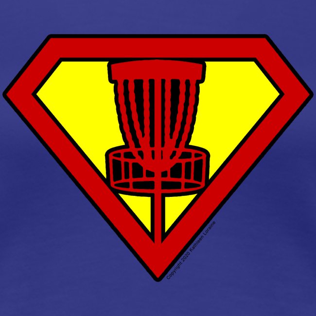 Super Hero Disc Golfer Shirt and Gifts