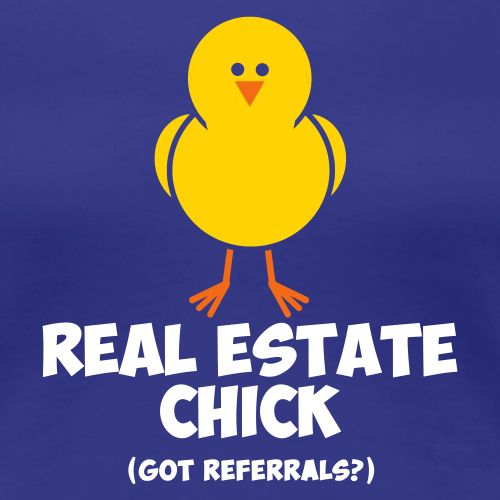 Real Estate Chick - Women's Premium T-Shirt