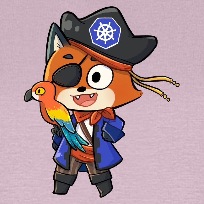 Kubernetes Pirate Foxy w/ Parrot
