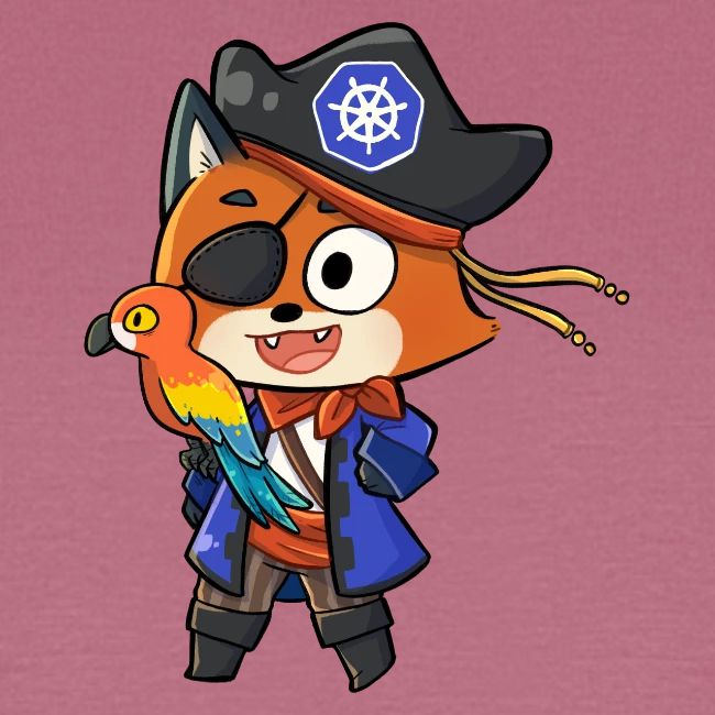 Kubernetes Pirate Foxy w/ Parrot
