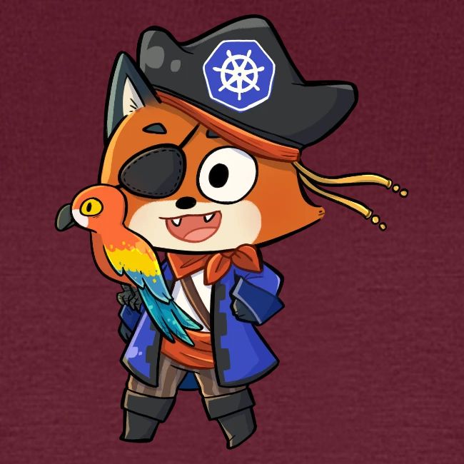 Kubernetes Pirate Foxy w/ Parrot