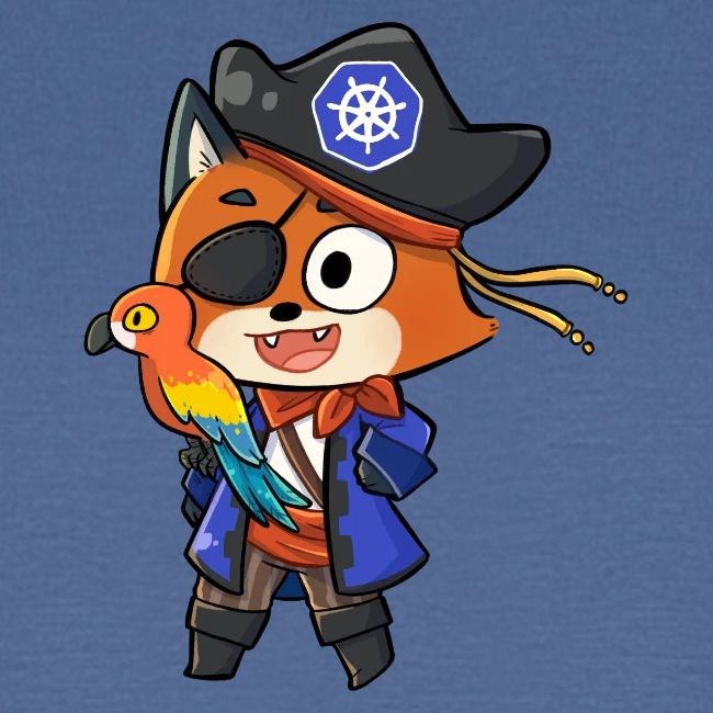 Kubernetes Pirate Foxy w/ Parrot