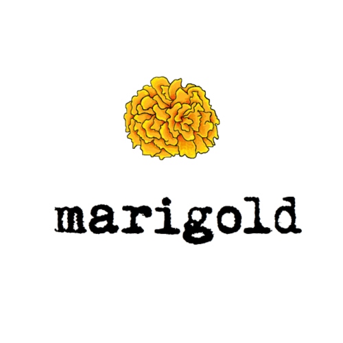 Marigold Women's T (black letters)