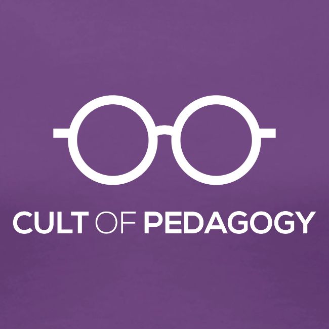 Cult of Pedagogy (white text)