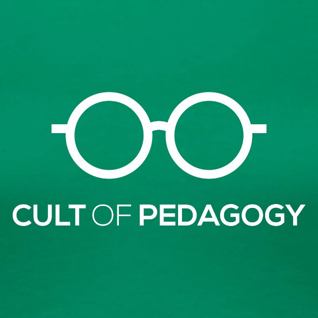 Cult of Pedagogy (white text)