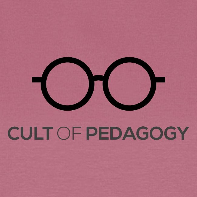 Cult of Pedagogy (black text)