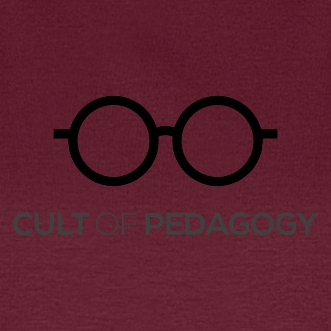 Cult of Pedagogy (black text)