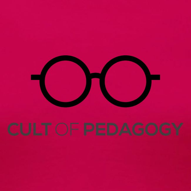 Cult of Pedagogy (black text)