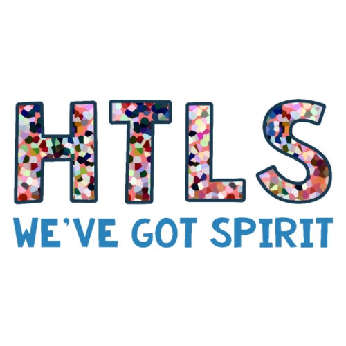 HTLS - we've got spirit {color mosaic} - Women's Premium T-Shirt