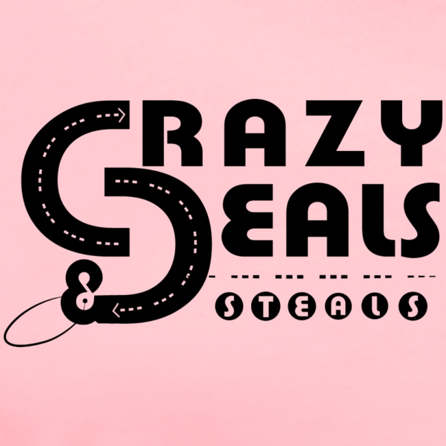 Crazy Deals & Steals Black Logo