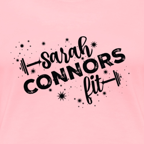 Sarah Connors Fit Black - Women's Premium T-Shirt