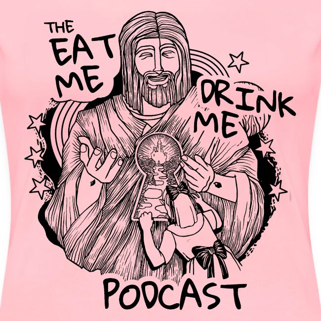 Eat Me Drink Me Podcast revamped logo