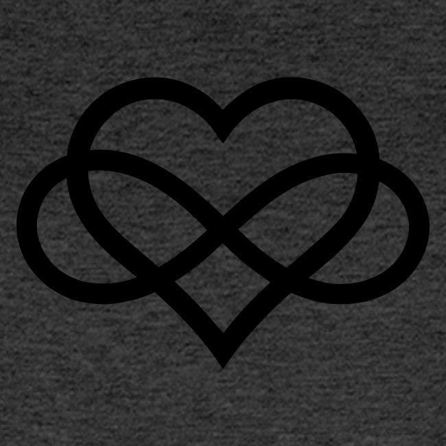 Infinity Heart (black)