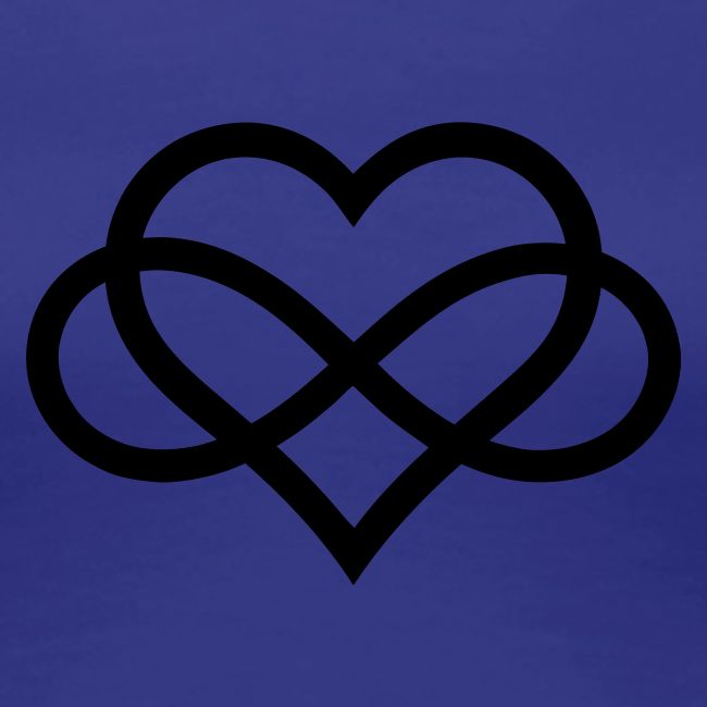Infinity Heart (black)