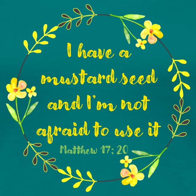 Matthew 17 20 mustard seed