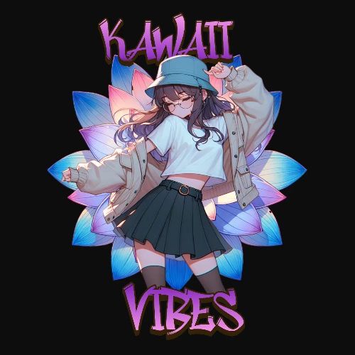 Kawaii Vibes - Women's Premium T-Shirt