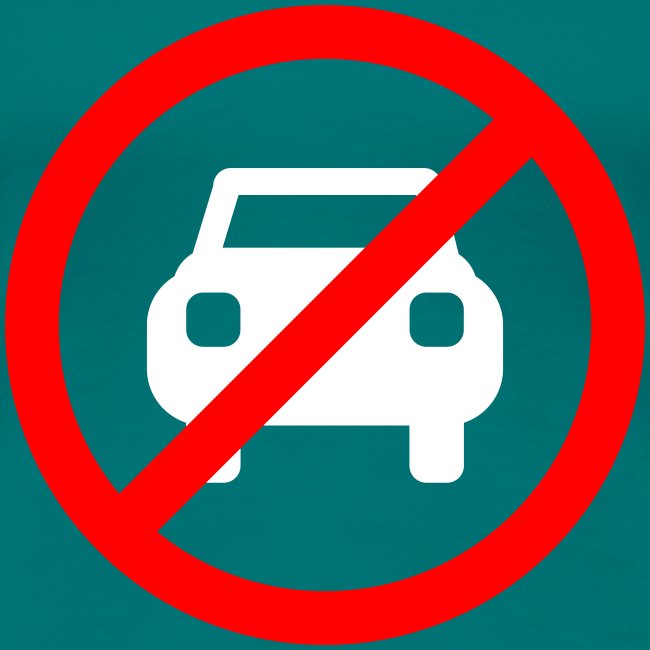 anti-car logo