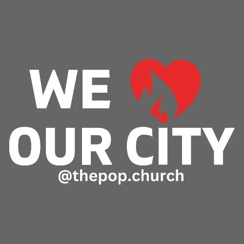 We love our city -white logo - Women's Premium T-Shirt