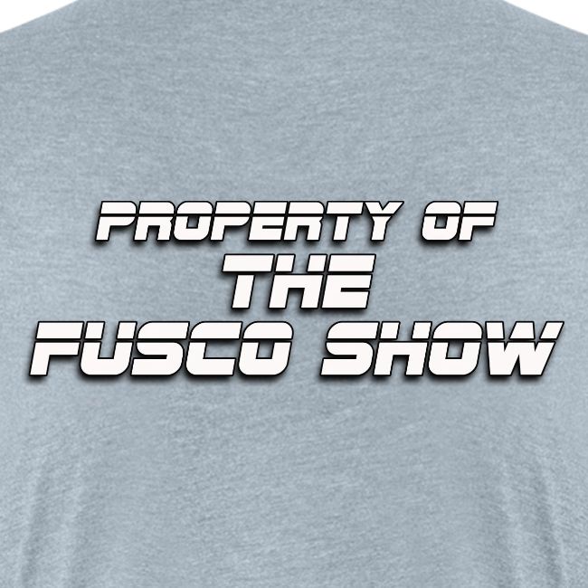 Producer Jay on Dartboard with Fusco Show back