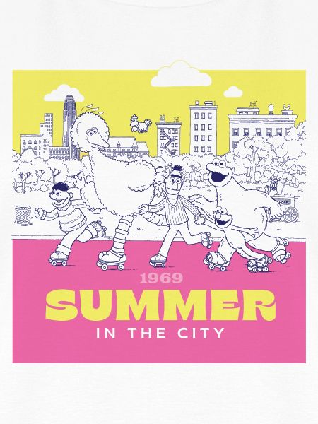 Sesame Street Design 1969 Summer In The City