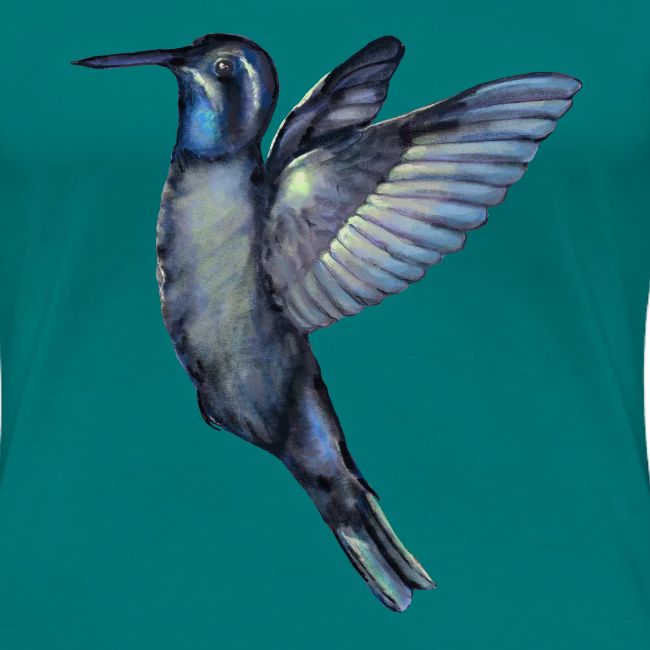 Hummingbird in flight