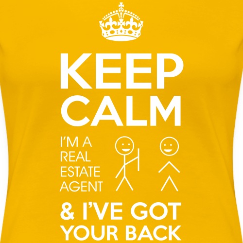 KeepCalm I Have Your Back - Women's Premium T-Shirt