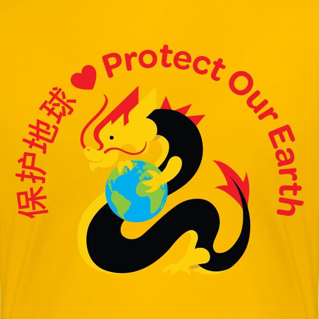 Kindness Dragon with Earth Red