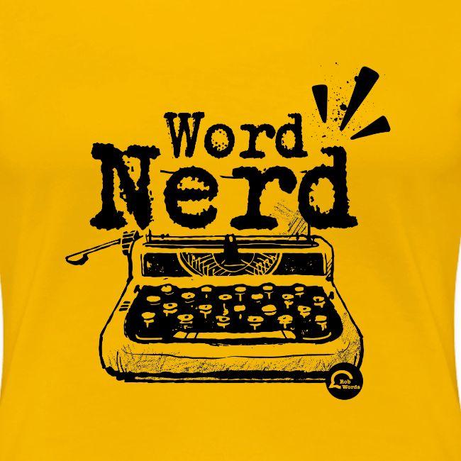 Word Nerd! (black)