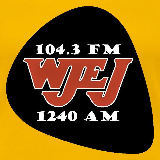 WJEJ Radio Guitar Pic Darker clear background