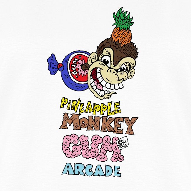 pineapple gum monkey arcade