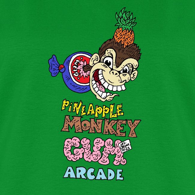 pineapple gum monkey arcade