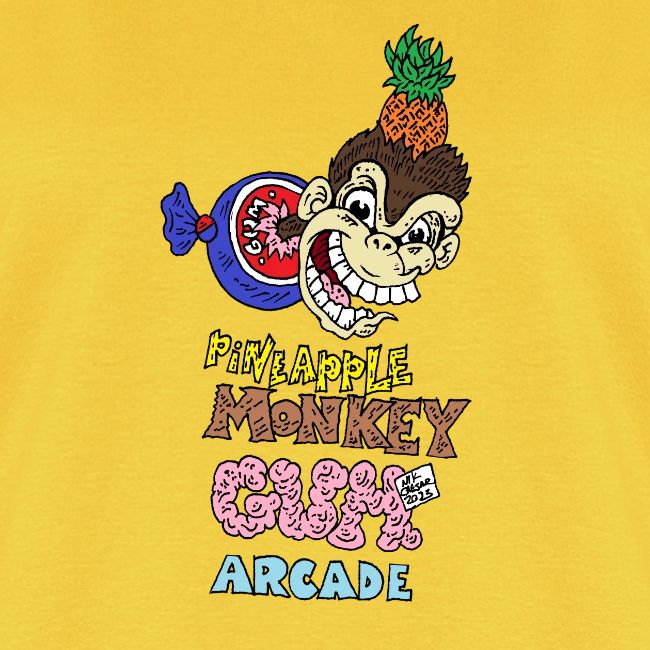 pineapple gum monkey arcade