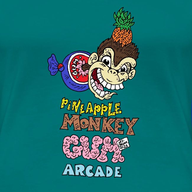 pineapple gum monkey arcade