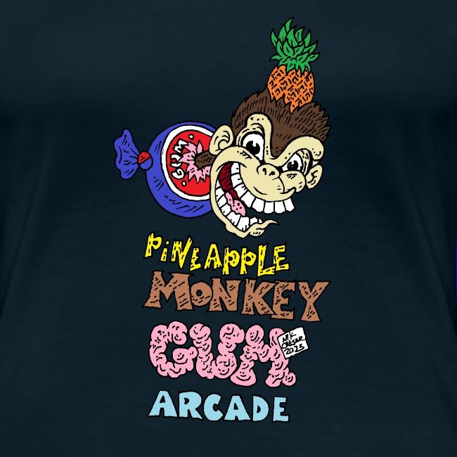 pineapple gum monkey arcade