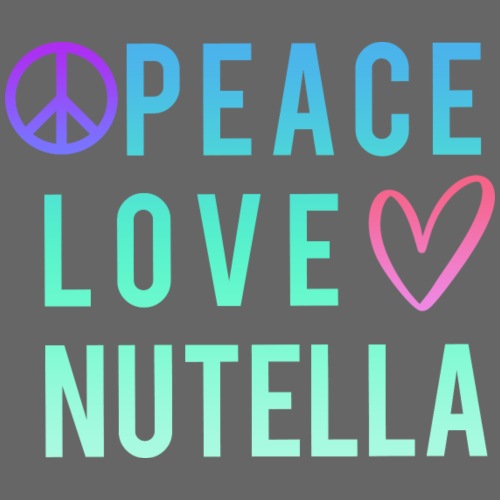 peace love nutella - Women's Premium T-Shirt