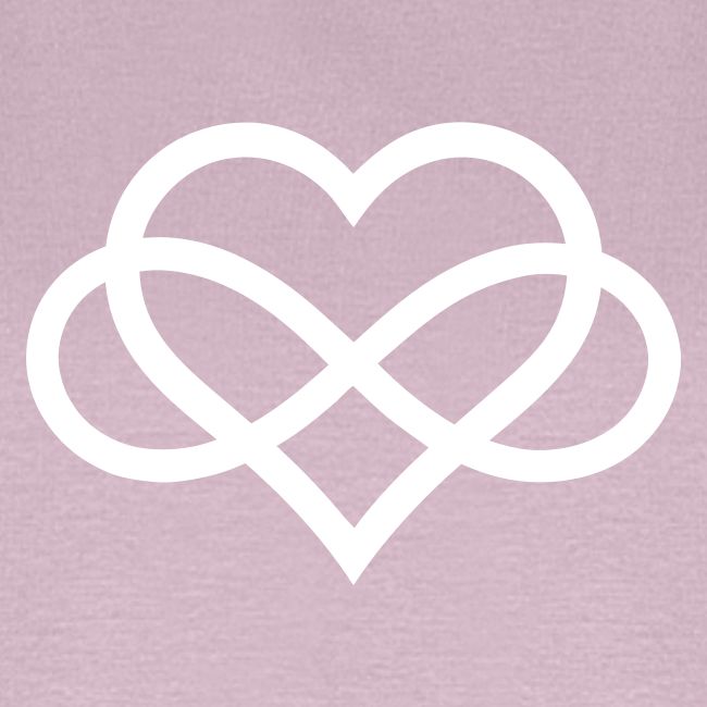 Infinity-Heart (white)