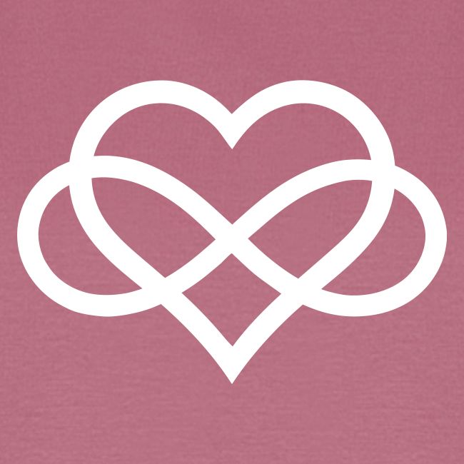 Infinity-Heart (white)