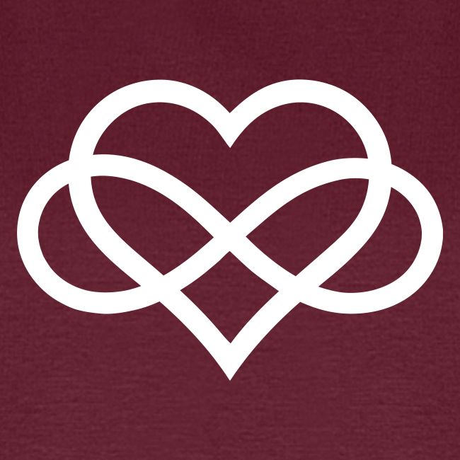 Infinity-Heart (white)