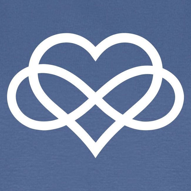 Infinity-Heart (white)