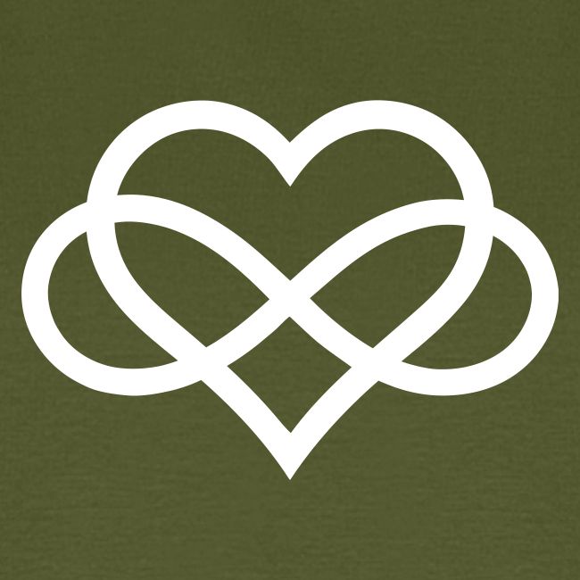 Infinity-Heart (white)