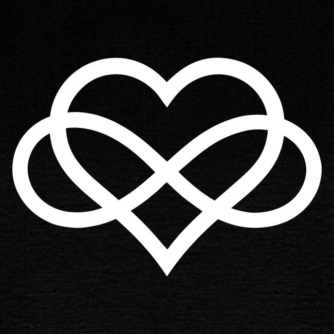 Infinity-Heart (white)