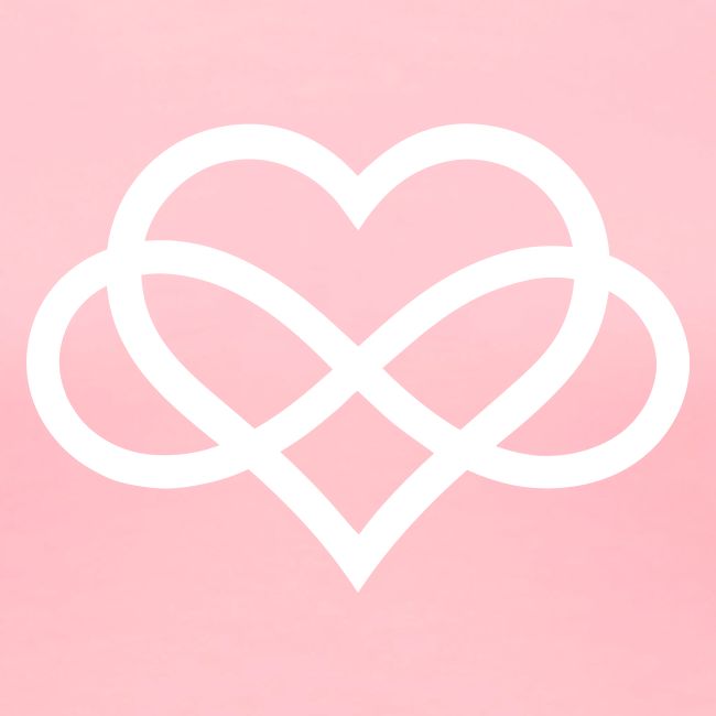 Infinity-Heart (white)