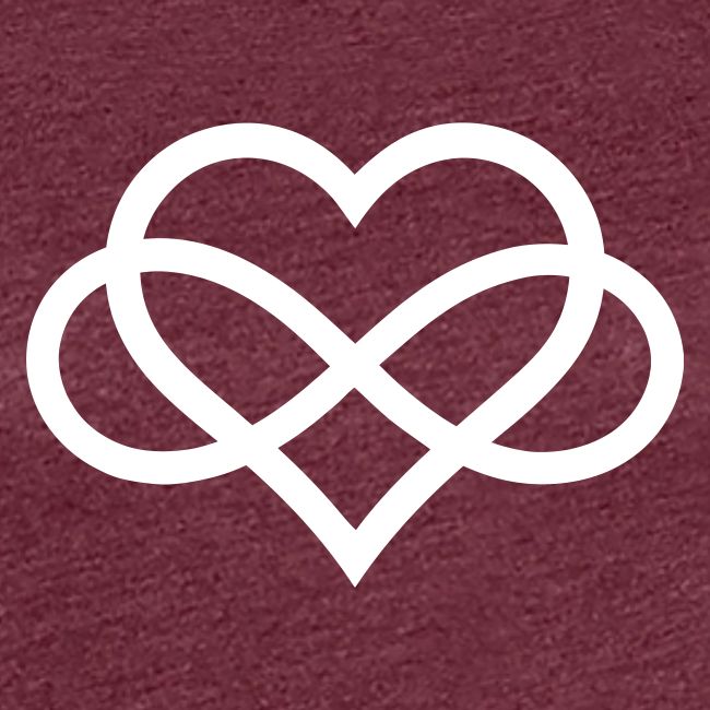 Infinity-Heart (white)
